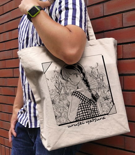 Urusei Yatsura - Lum-chan Large Tote Bag Natural image 2