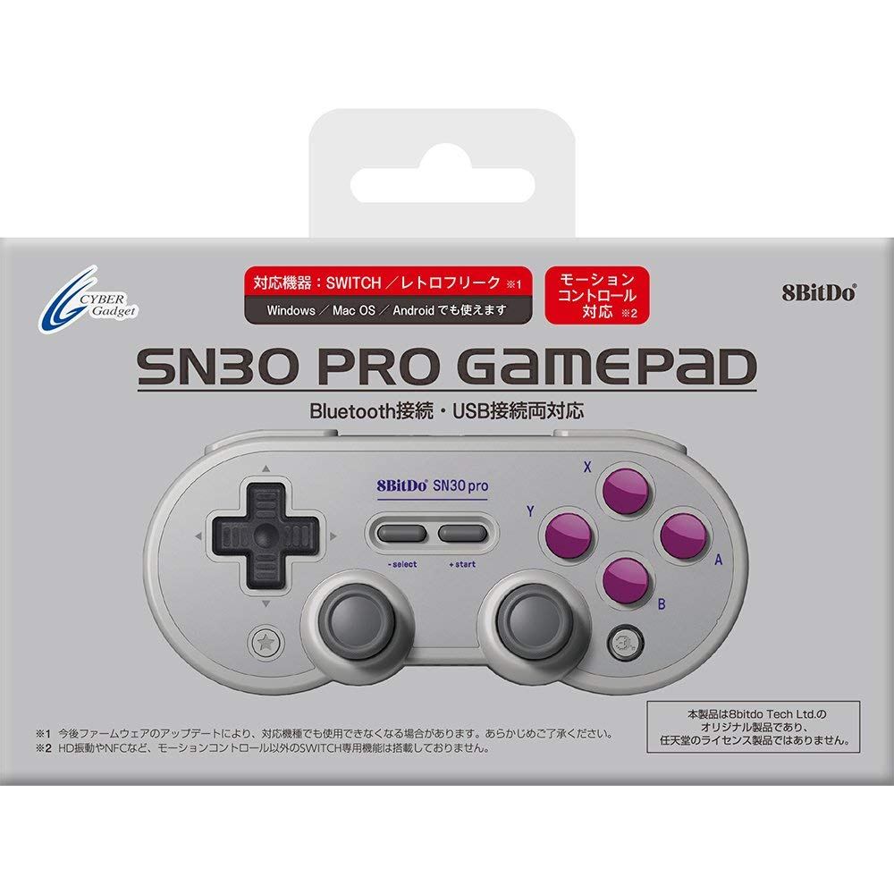 8Bitdo SN30 Pro Gamepad for PC, Mac, Android, SW - Bitcoin & Lightning  accepted
