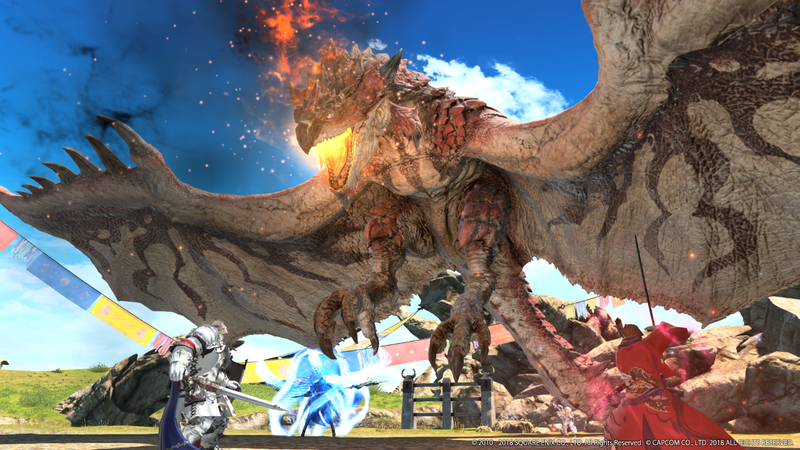 Final Fantasy XIV Online x Monster Hunter: World <span class="ext ext_digital">digital</span> image 7