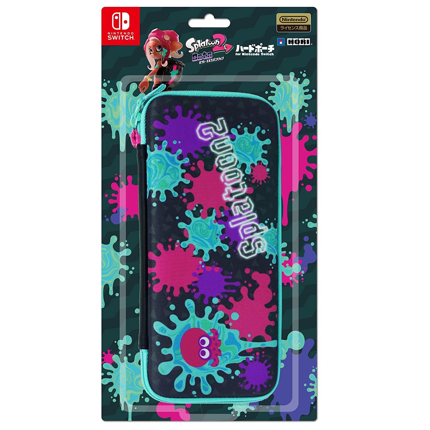 Nintendo (Inkling Squid) for Splatoon Switch 2 Pouch for Nintendo Hard Switch