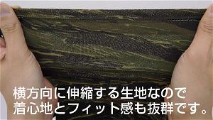 Sword Art Online Alternative Gun Gale Online - Llenn Camouflage Dry T-shirt Pixel Wood Land (M Size)