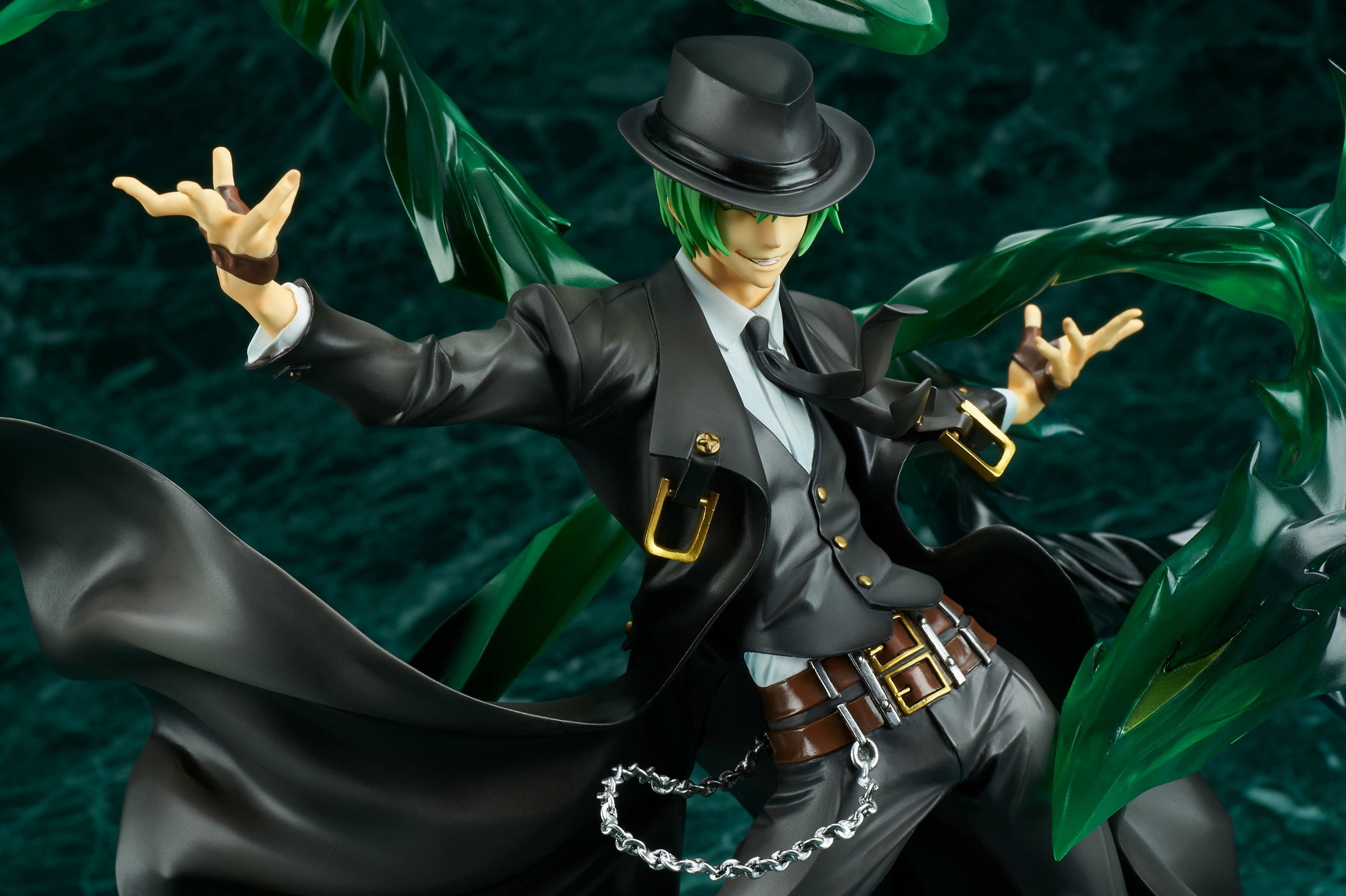 BLAZBLUE ハザマ　セット BlazBlue 1/8 Scale Pre-Painted Figure: Hazama