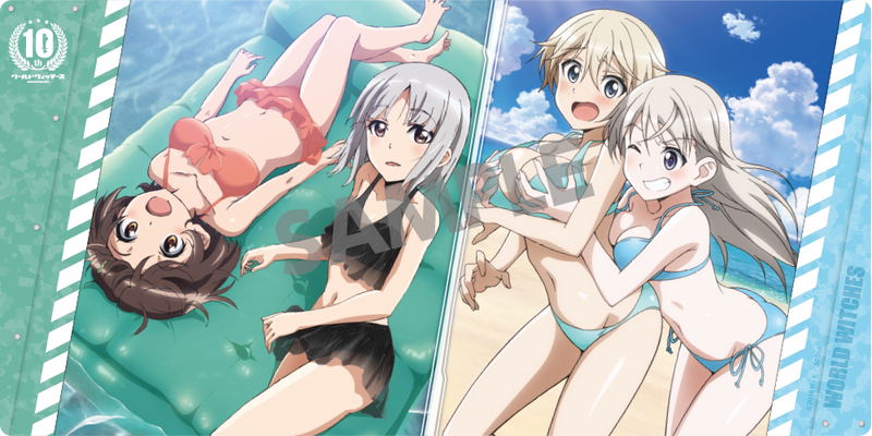 Brave Witches Rubber Play Mat Collection: Manatsu no Swimwear Ver. image 1