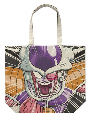 Dragon Ball Z - Frieza Full Graphic Large Tote Bag Natural_