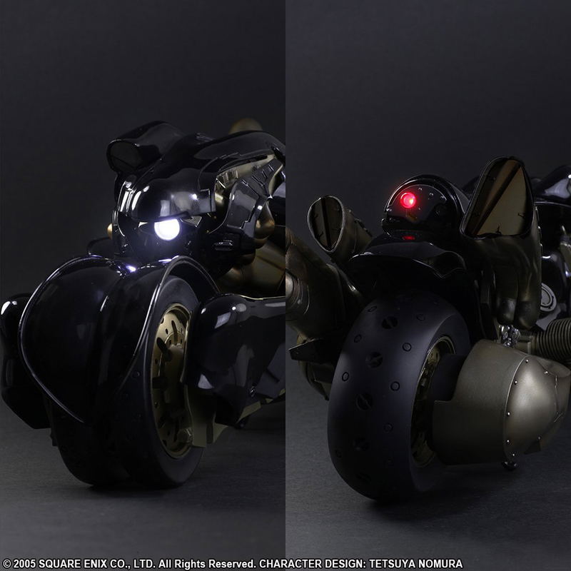 Final Fantasy VII Advent Children Play Arts Kai: Cloud Strife & Fenrir image 3
