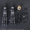 Final Fantasy VII Advent Children Play Arts Kai: Cloud Strife & Fenrir thumbnail 5
