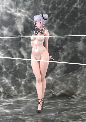 Necometal 1/7 Scale Painted Figure: Sheer White School Swimsuit