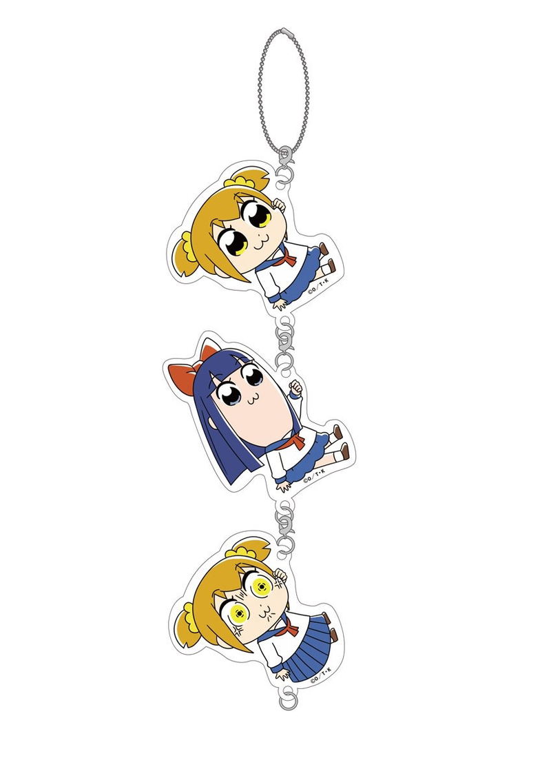 Pop Team Epic Tsunagarun Trading Acrylic Strap (Set of 8 pieces) image 1