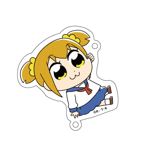 Pop Team Epic Tsunagarun Trading Acrylic Strap (Set of 8 pieces) image 2