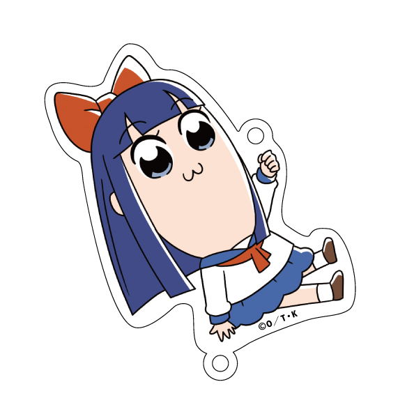 Pop Team Epic Tsunagarun Trading Acrylic Strap (Set of 8 pieces) image 3