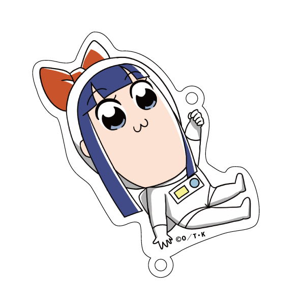Pop Team Epic Tsunagarun Trading Acrylic Strap (Set of 8 pieces) image 9