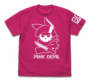 Sword Art Online Alternative Gun Gale Online - Pink Devil T-shirt Tropical Pink (S Size)_