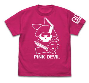 Sword Art Online Alternative Gun Gale Online - Pink Devil T-shirt Tropical Pink (M Size)_