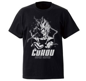 Dragon Ball Z - Gokou Super Saiyan Kids T-shirt Black (150cm Size)_