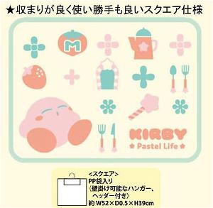 Kirby Pastel Life Bath Mat - Square
