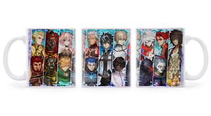 Fate/Extella Link - SE.RA.PH Boys Servant Collection Full Color Mug Cup_