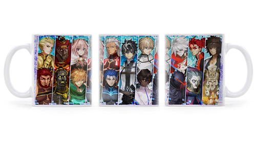 Fate/Extella Link - SE.RA.PH Boys Servant Collection Full Color Mug Cup image 1