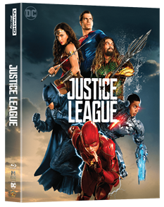 Justice League (4K UHD+BD) (2-Disc) (Lenticular Slip) (Steelbook) image 1