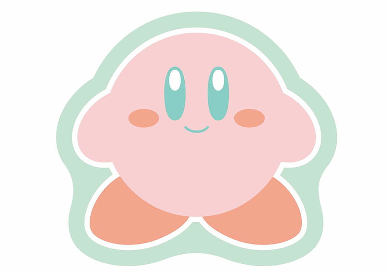 Kirby Pastel Life Bath Mat - Kirby image 1