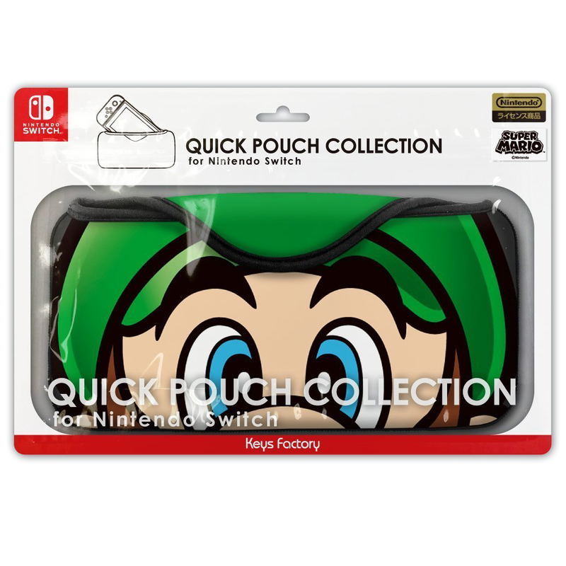 Super Mario Quick Pouch Collection for Nintendo Switch (Luigi) image 1