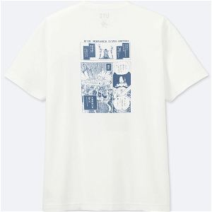 UT Jump 50th Anniversary - One Piece Issue Cover Men's T-shirt White (S Size)
