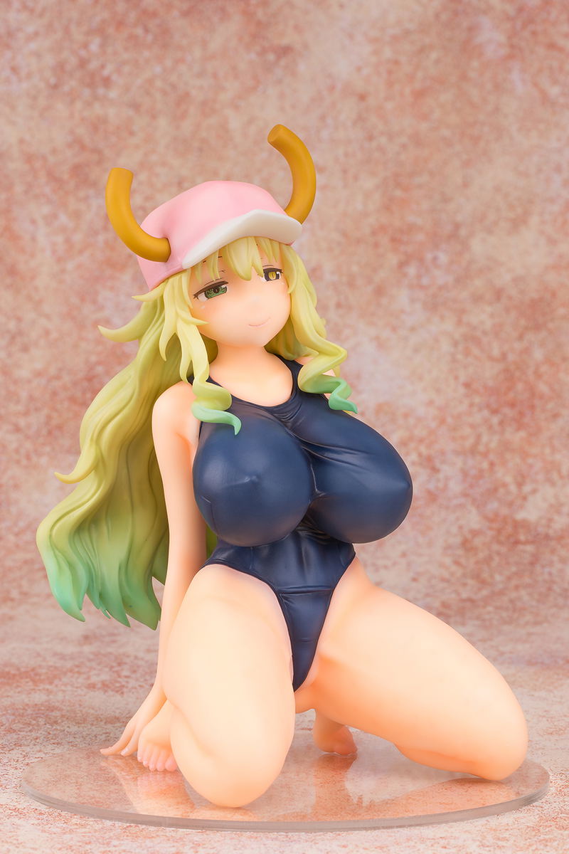 Miss Kobayashi's Dragon Maid 1/6 Scale Pre-Painted Figure: Lucoa School Swimwear Ver. image 3