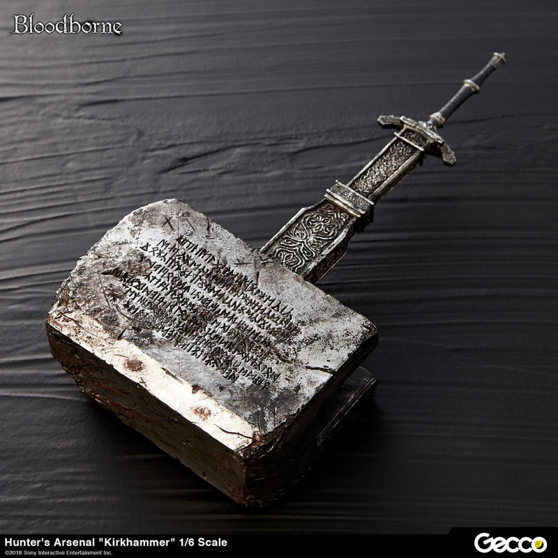 Bloodborne 1/6 Scale Weapon: Hunter's Arsenal Kirkhammer image 15