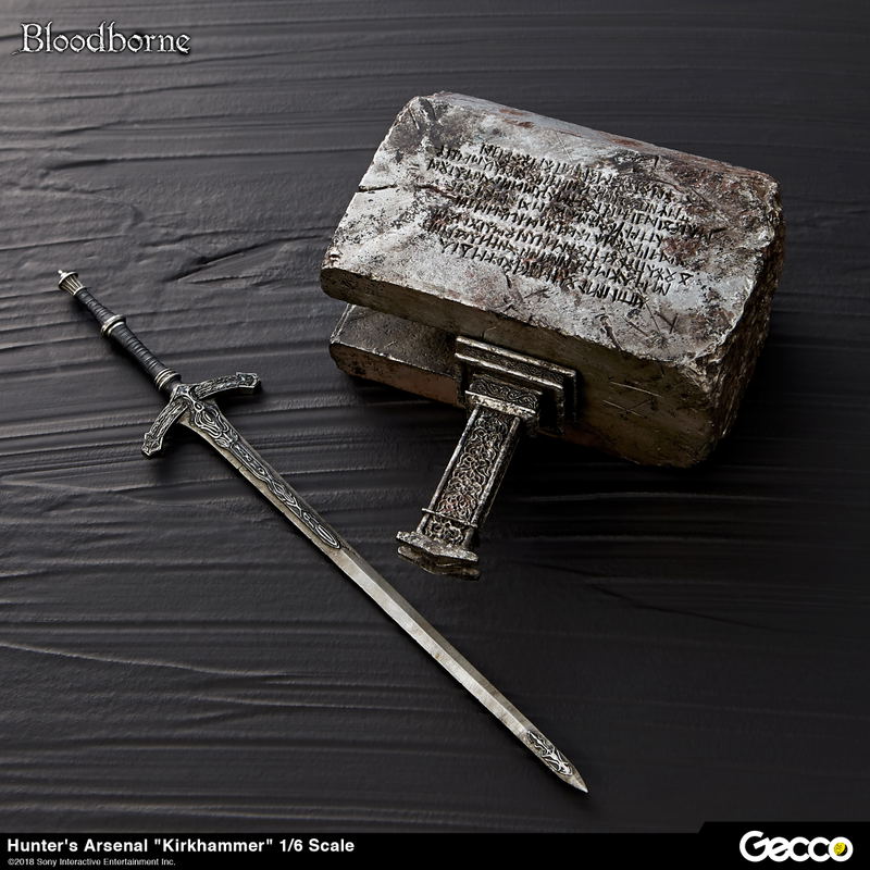 Bloodborne 1/6 Scale Weapon: Hunter's Arsenal Kirkhammer image 2