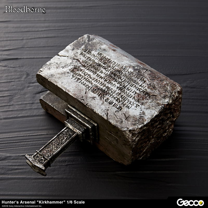 Bloodborne 1/6 Scale Weapon: Hunter's Arsenal Kirkhammer image 4