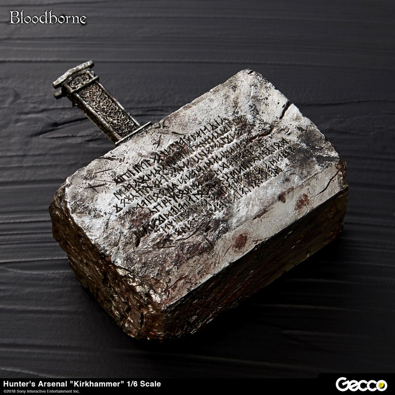 Bloodborne 1/6 Scale Weapon: Hunter's Arsenal Kirkhammer image 5