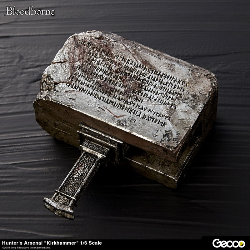 Bloodborne 1/6 Scale Weapon: Hunter's Arsenal Kirkhammer image 6