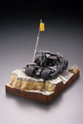 Legacy Of Revoltech LR-054 The Dark Knight Rises: The Batmobile Tumbler in Gotham City thumbnail 1