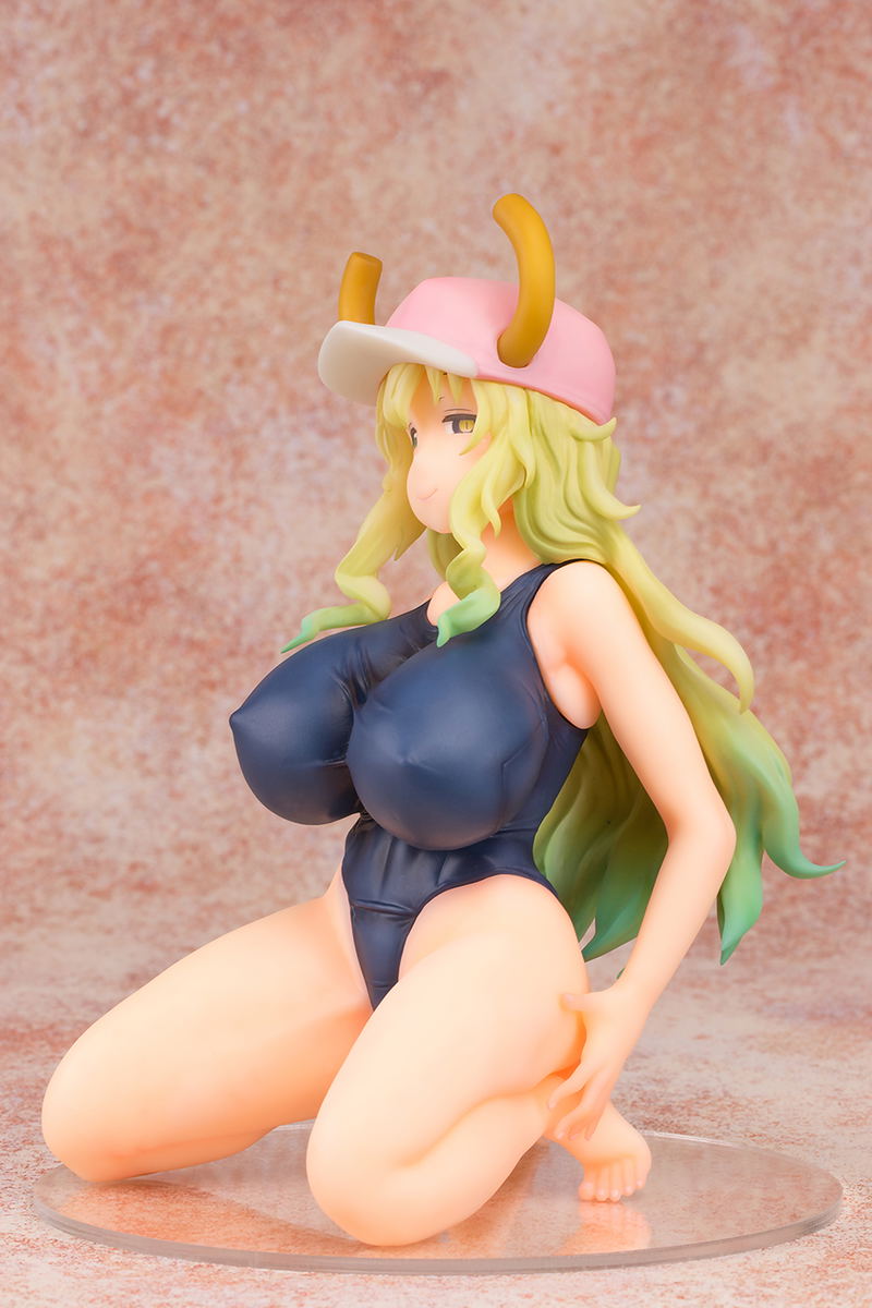 Miss Kobayashi's Dragon Maid 1/6 Scale Pre-Painted Figure: Lucoa School Swimwear Ver. image 7