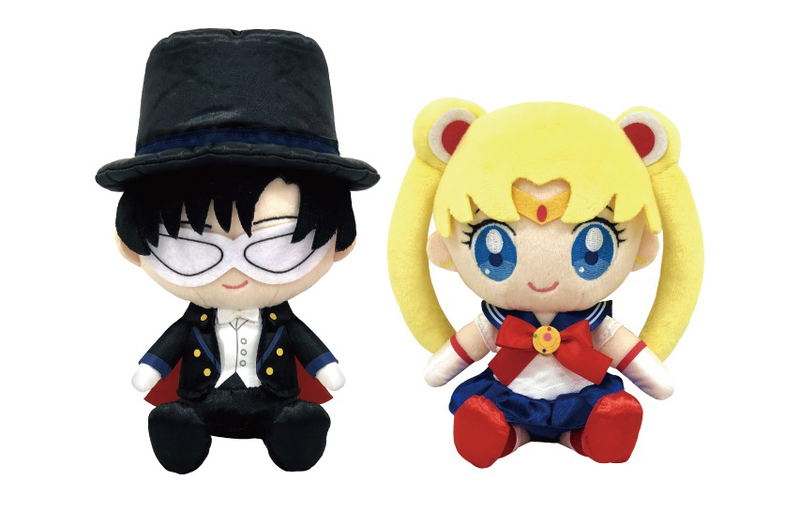 Sailor Moon Nuimas Plush Pair Set: Sailor Moon & Tuxedo Mask (Re-run) image 1