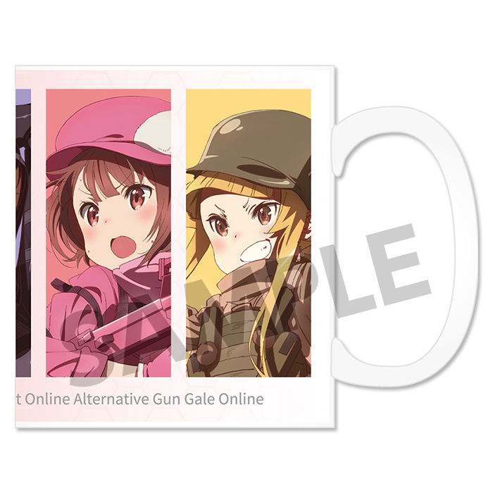 Sword Art Online Alternative Gun Gale Online Mug Cup - Key Visual image 1