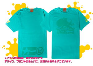 Splatoon 2 - Enter The Octobot King T-shirt Mint Green (S Size)_