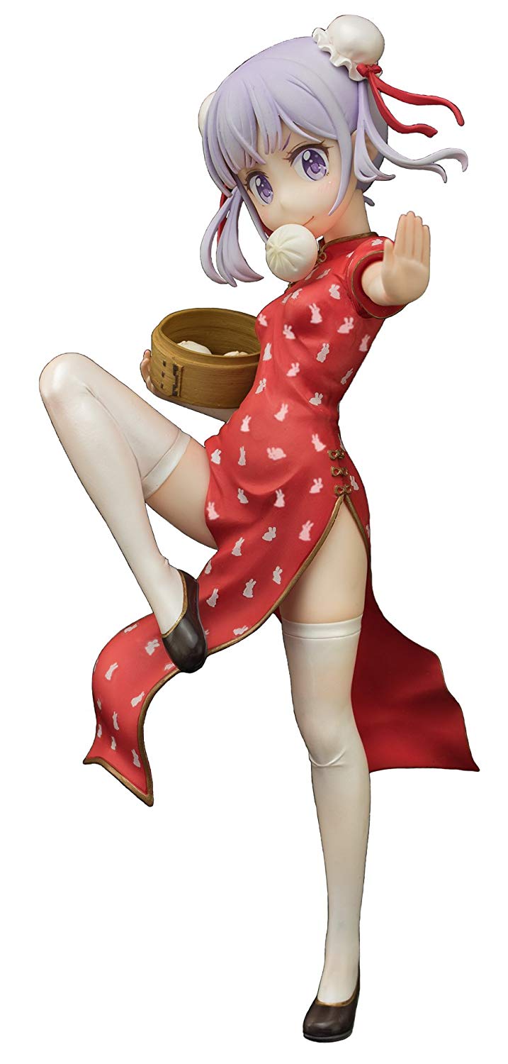 New Game!! Emon Restaurant Series 1/7 Scale Pre-Painted Figure: Aoba Suzukaze Chinese Dress Ver. image 1