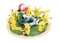 G.E.M. Series Pocket Monsters Pre-Painted PVC Figure: Ash Ketchum & Pikachu (Crowd of Pikachu Ver.) thumbnail 3