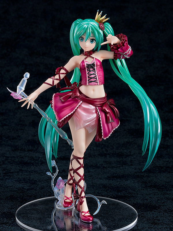 Hatsune Miku -Project Diva- F 2nd 1/7 Scale Pre-Painted Figure: Hatsune Miku Vintage Dress Ver. image 4