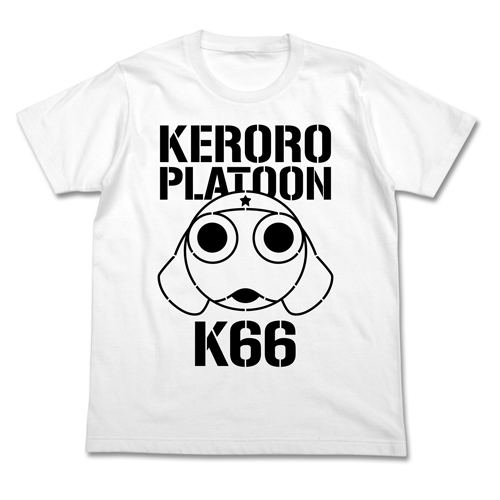 Keroro Gunso - K66 T-shirt White (L Size) image 1