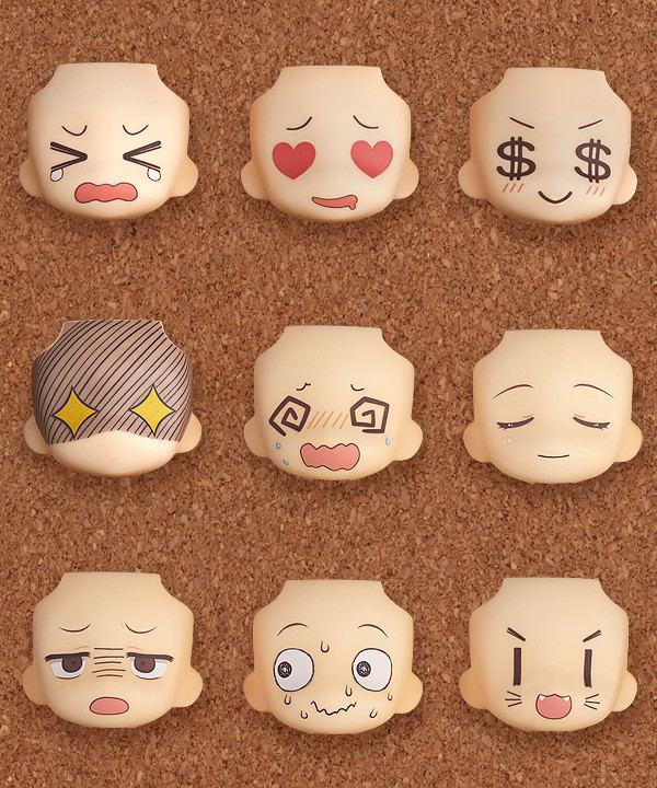Nendoroid More: Face Swap 01 & 02 Selection (Set of 9 pieces) image 2