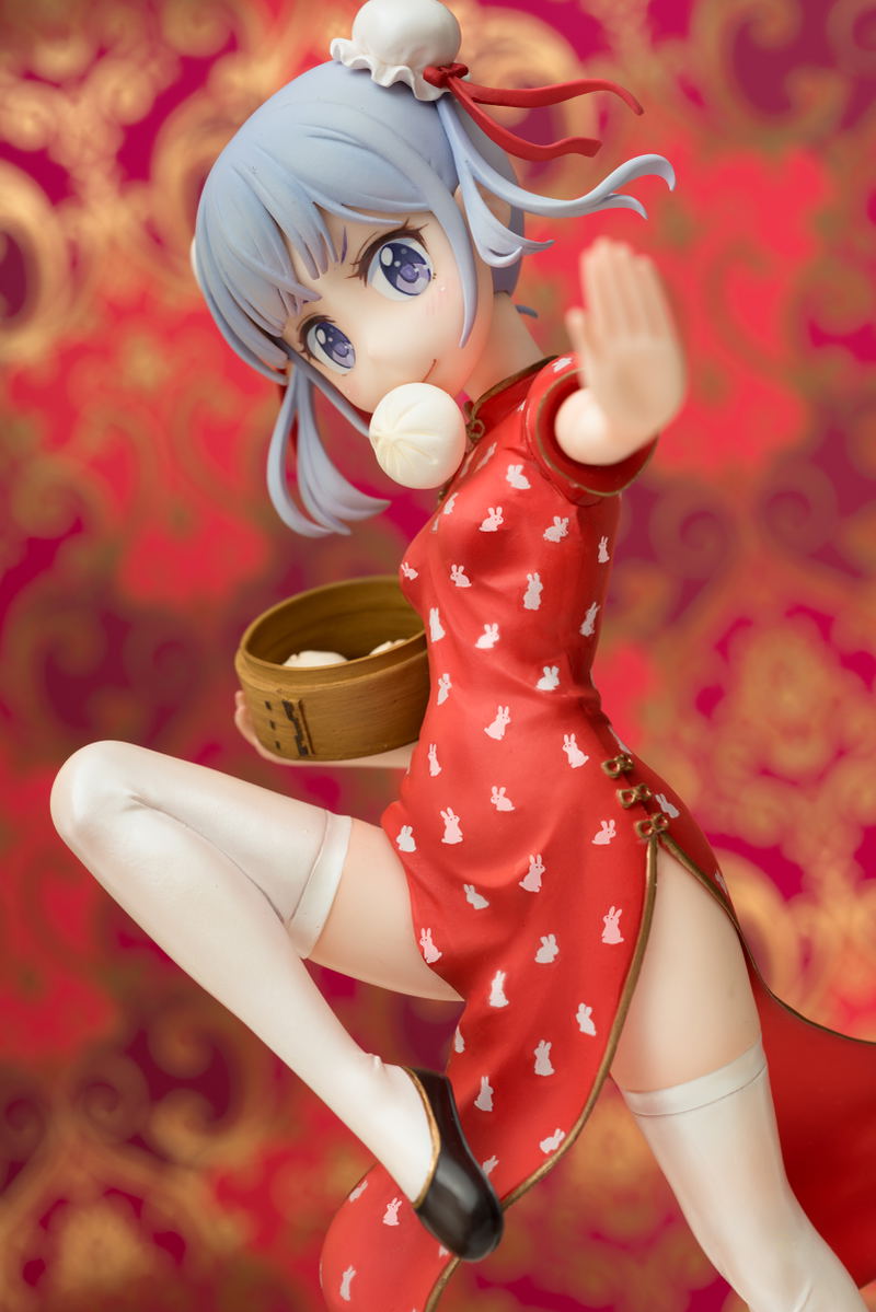 New Game!! Emon Restaurant Series 1/7 Scale Pre-Painted Figure: Aoba Suzukaze Chinese Dress Ver. image 3