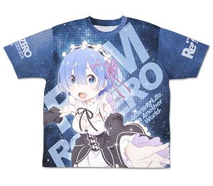 Re:Zero Starting Life In Another World - Rem Full Graphic T-shirt (M Size)