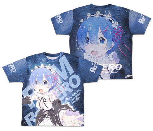 Re:Zero Starting Life In Another World - Rem Full Graphic T-shirt (S Size) image 1