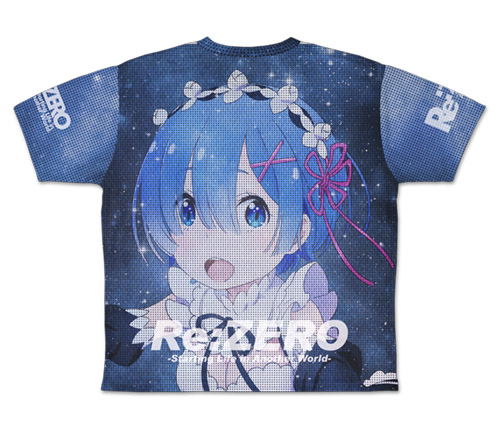 Re:Zero Starting Life In Another World - Rem Full Graphic T-shirt (XL Size) image 3
