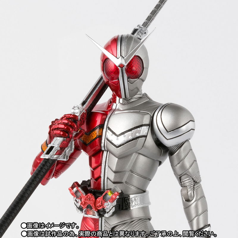 S.H.Figuarts Shinkocchou Seihou Kamen Rider W: Kamen Rider Double Heat Metal image 2
