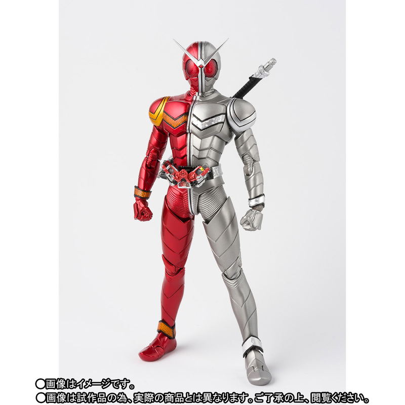 S.H.Figuarts Shinkocchou Seihou Kamen Rider W: Kamen Rider Double Heat Metal image 3