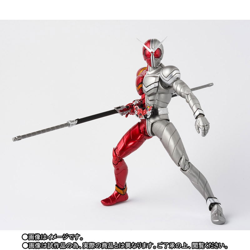 S.H.Figuarts Shinkocchou Seihou Kamen Rider W: Kamen Rider Double Heat Metal image 4
