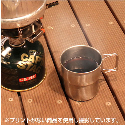 Yurucamp Folding Handle-style Stainless Steel Mug Cup image 4