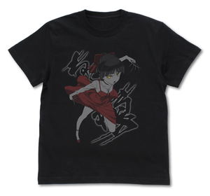 GeGeGe No Kitaro - Neko Musume T-shirt Black (M Size)_